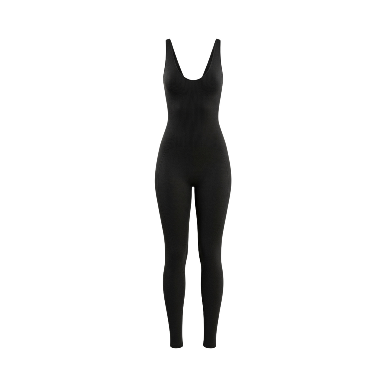Seamless Sculpted Cutout Jumpsuit - Figure 17