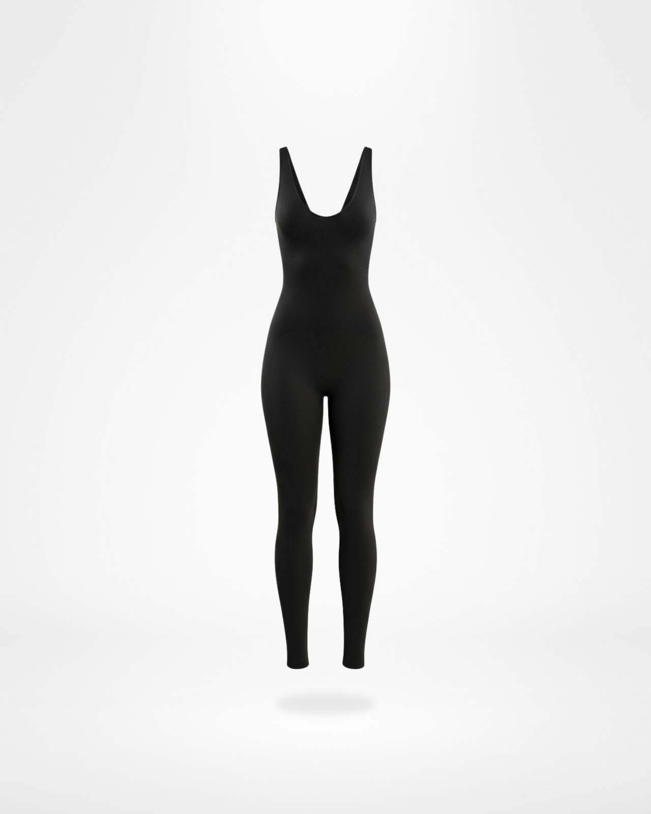 Seamless Sculpted Cutout Jumpsuit - Figure 17