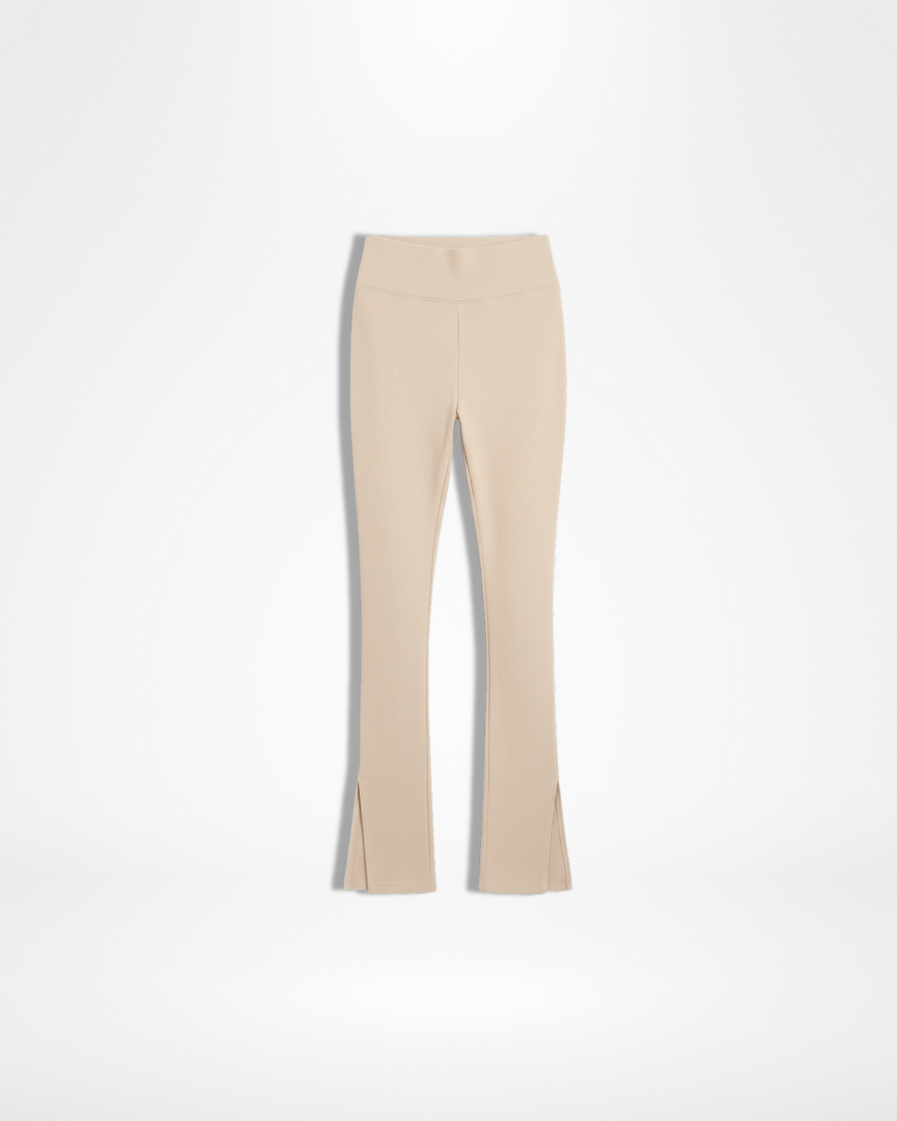 High-Waisted Sculpt Leggings with Ankle Cuts - Figure 8