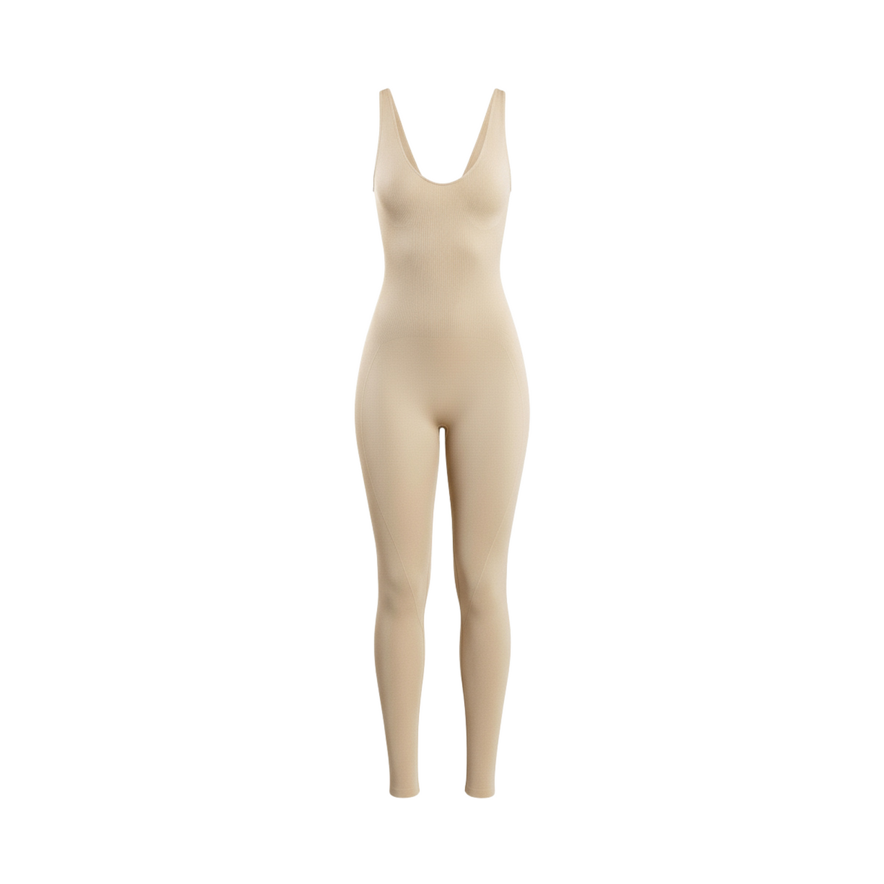 Seamless Sculpted Cutout Jumpsuit - Figure 17