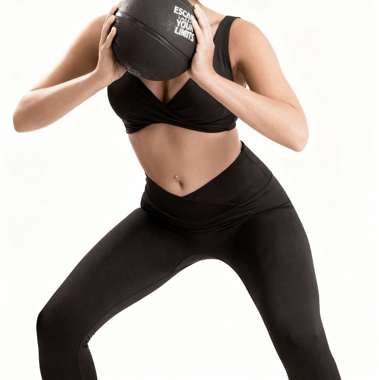 Seamless Cross-Front Leggings - Figure 3